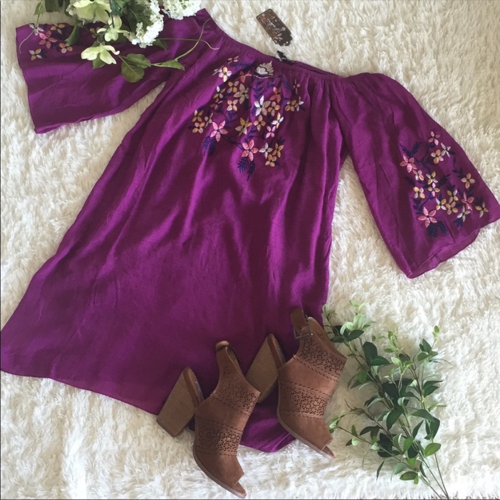 Fiesta embroidered BOHO Hippie UMGEE Free People